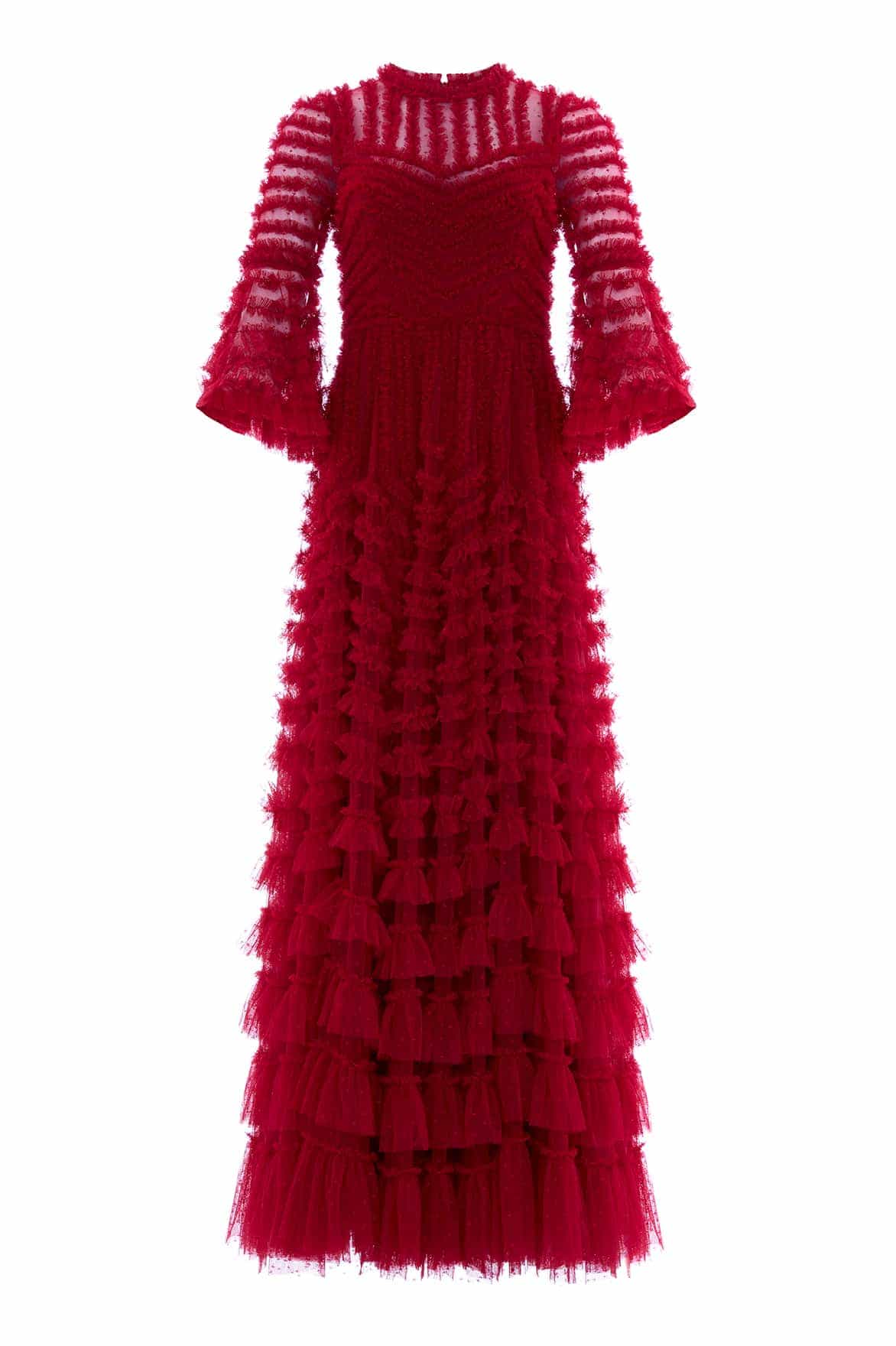 Needle and Thread La Vie En Rose Round Neck Gown