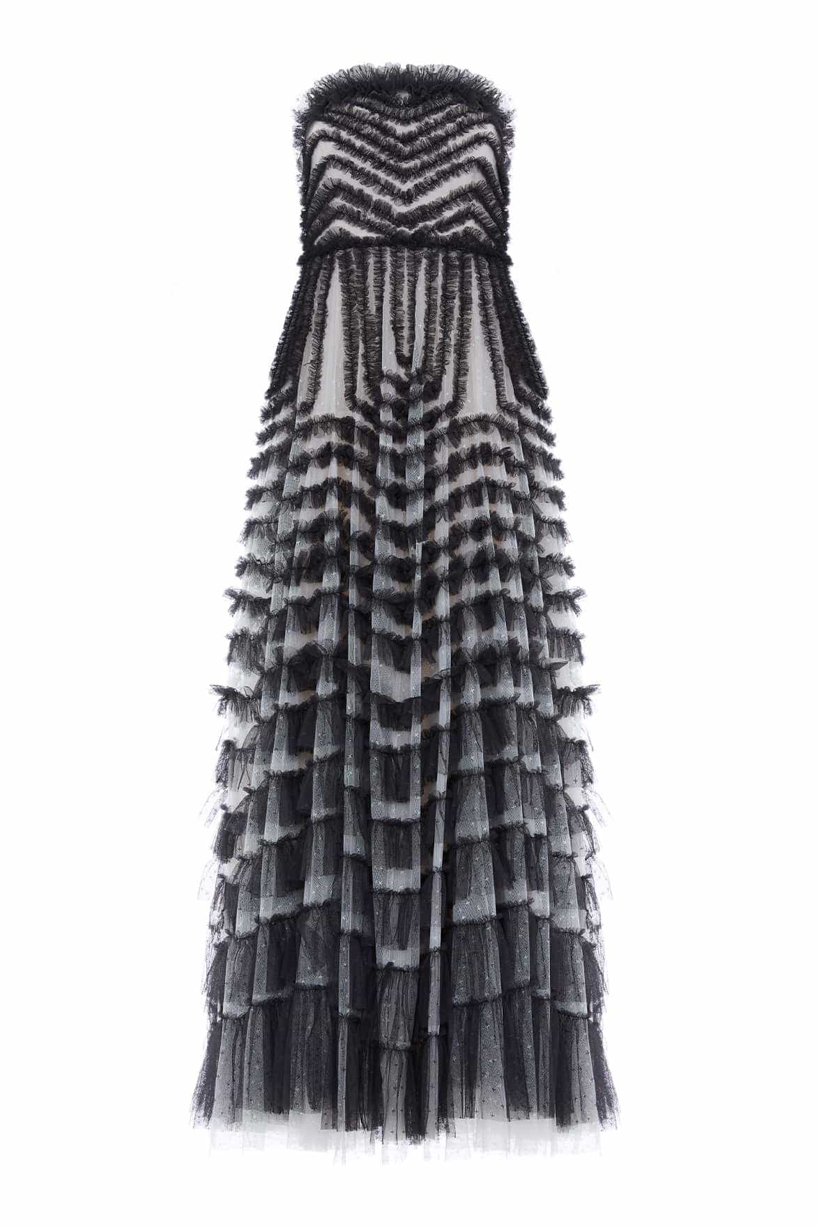 Needle and Thread La Vie En Rose Strapless Gown