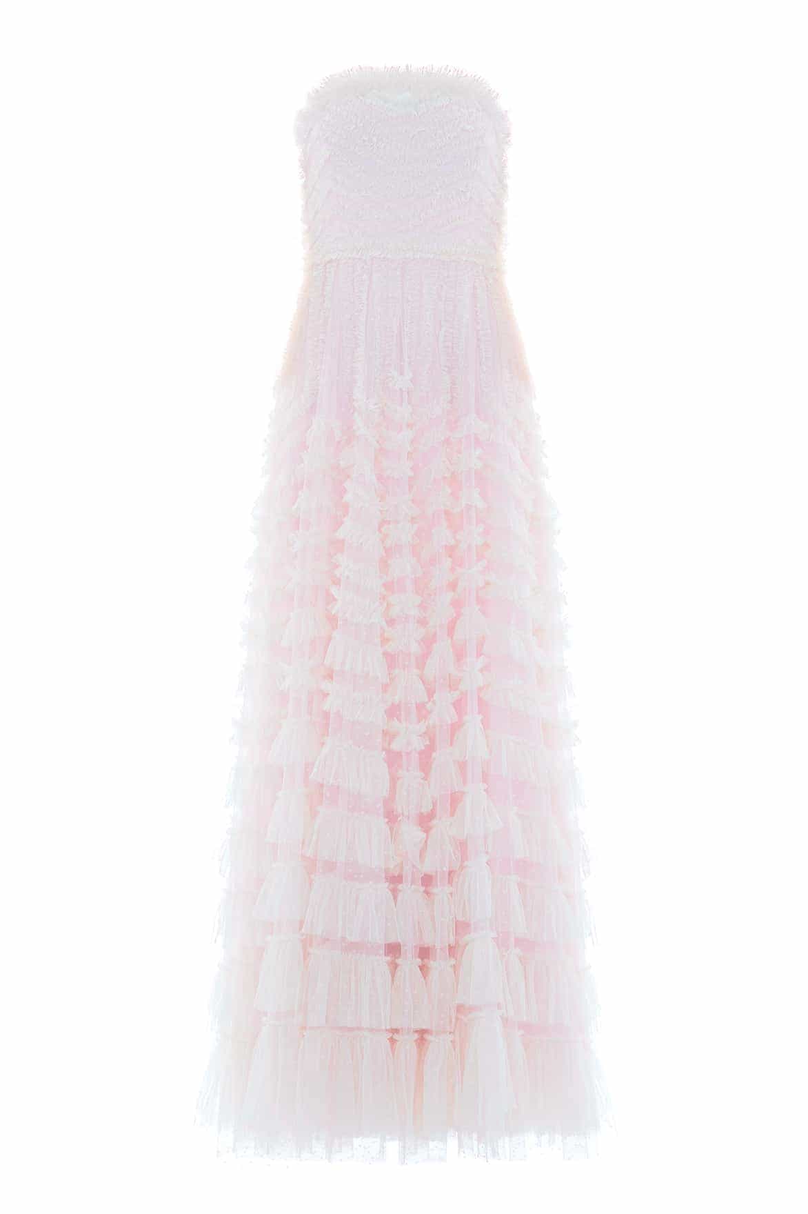Needle and Thread La Vie En Rose Strapless Gown