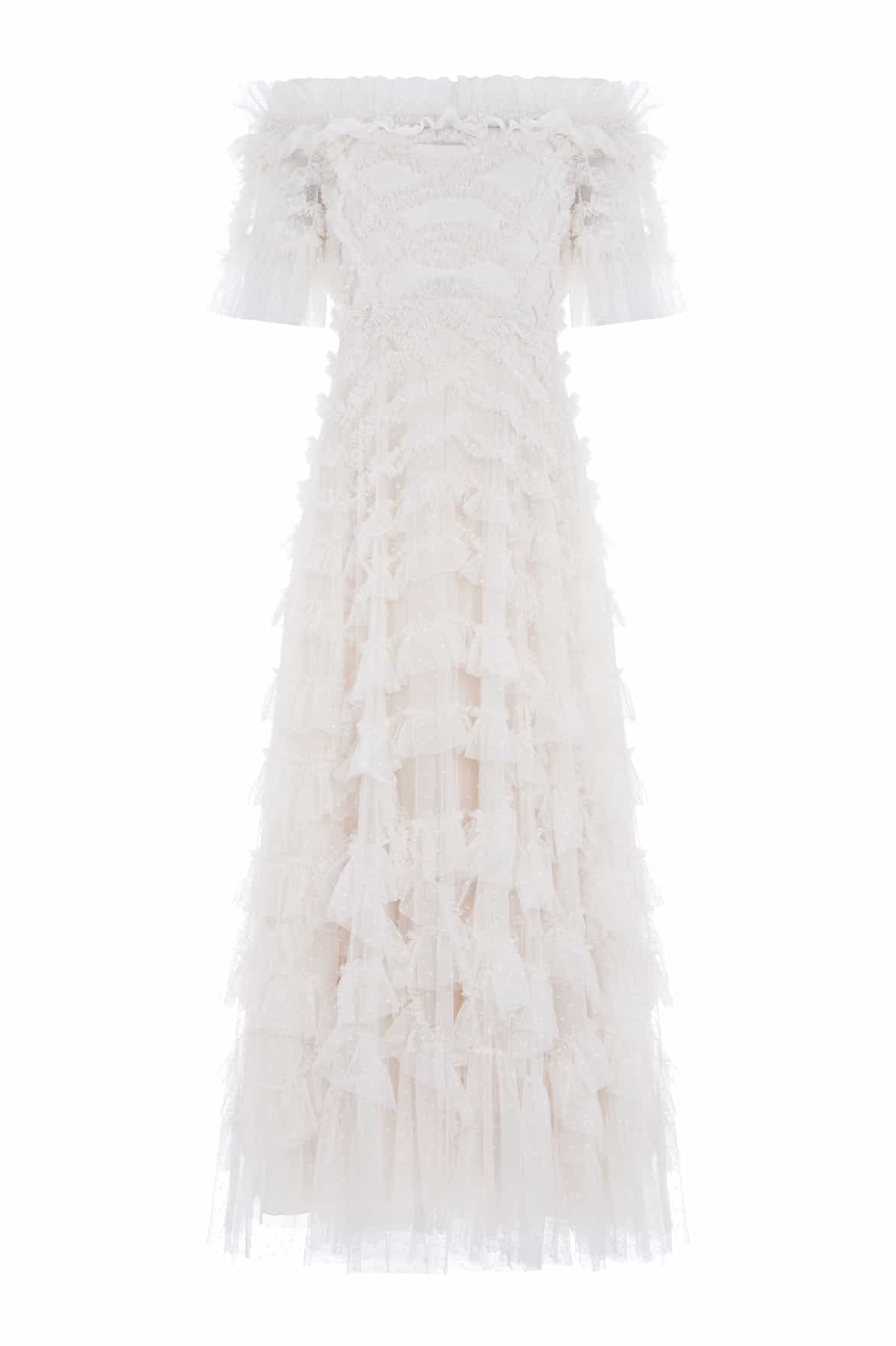 Needle and Thread Lana Off-Shoulder Gown