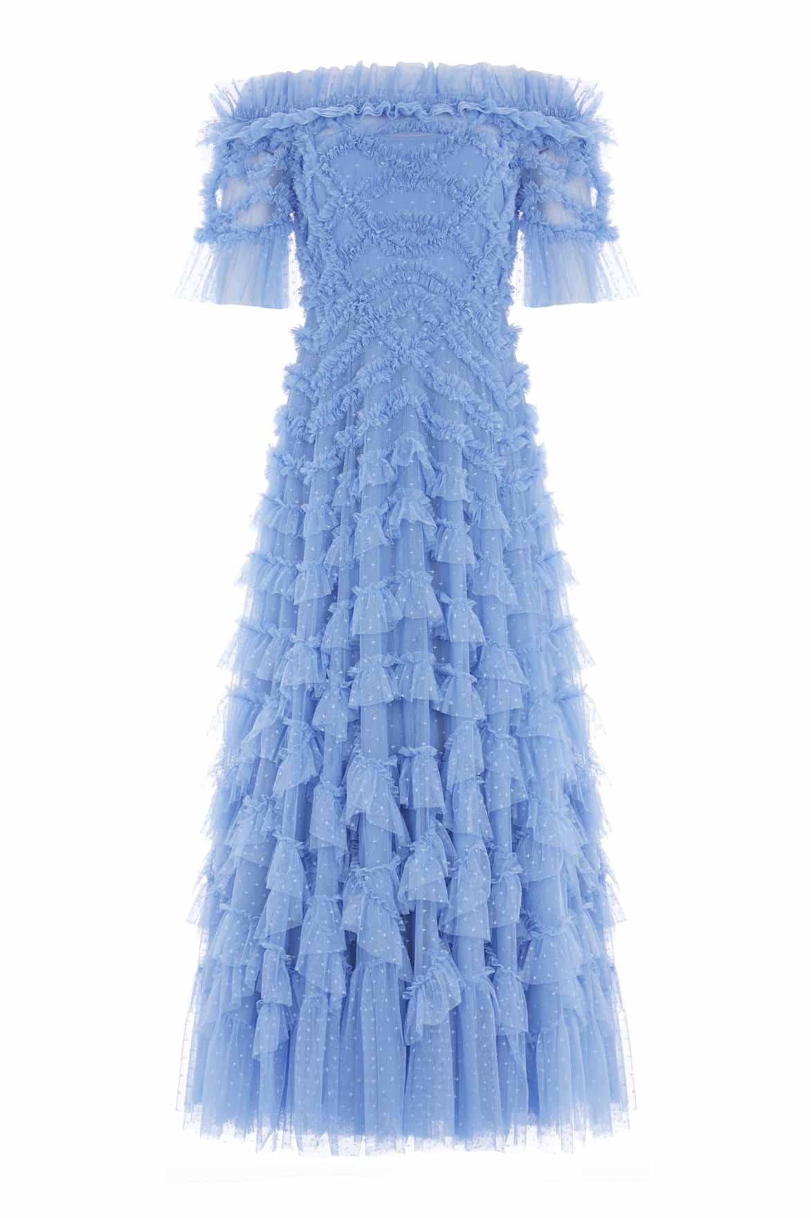 Needle and Thread Lana Off-Shoulder Gown