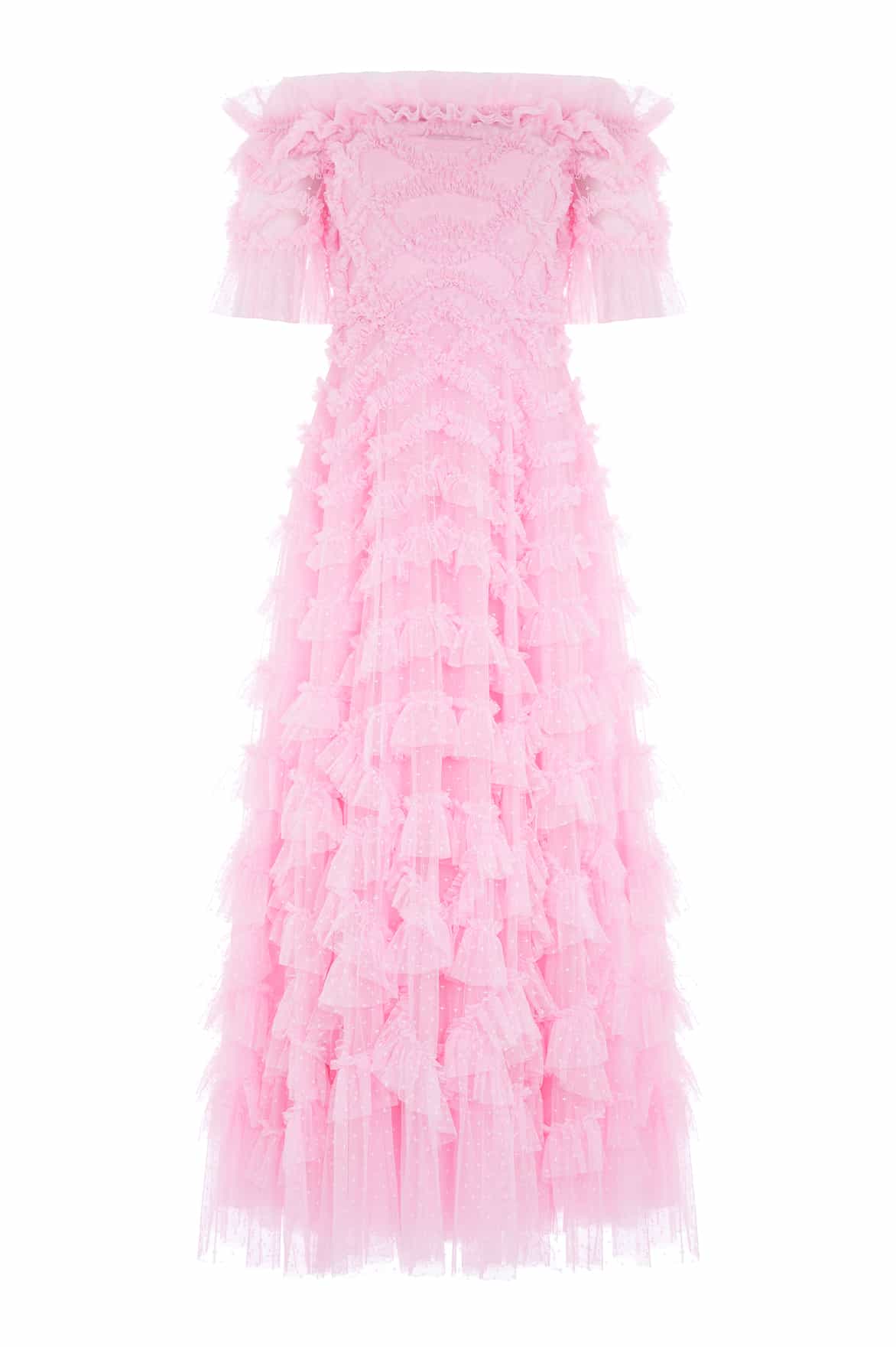 Needle and Thread Lana Off-Shoulder Gown