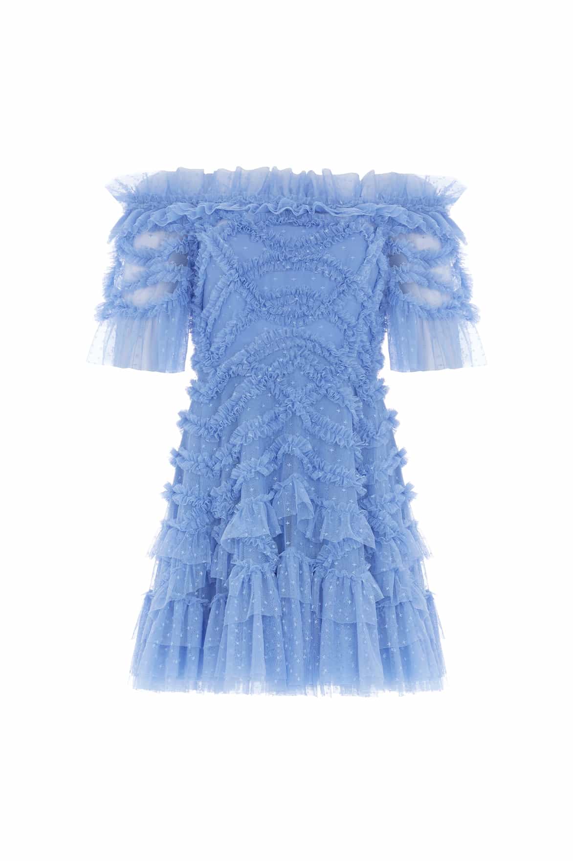 Needle and Thread Lana Off-Shoulder Micro Mini Dress