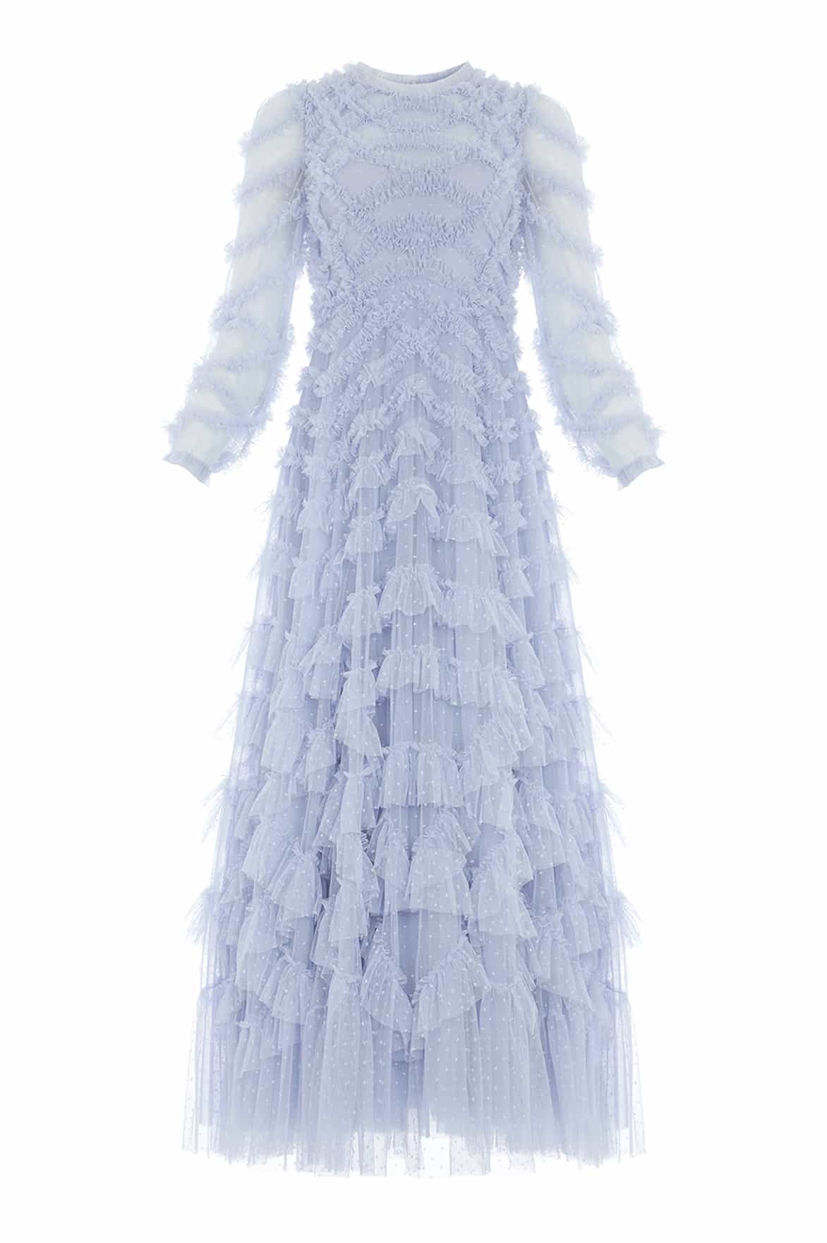 Needle and Thread Lana Round Neck Gown