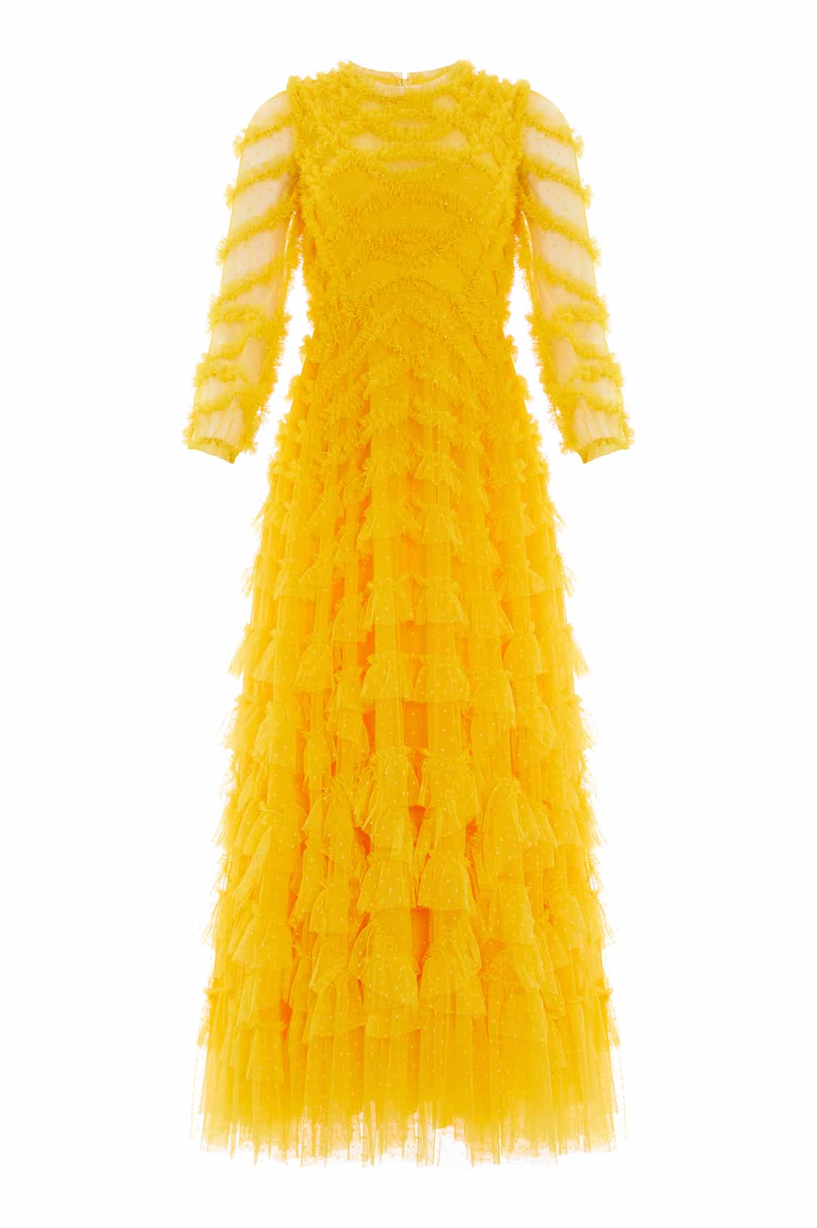 Needle and Thread Lana Round Neck Gown
