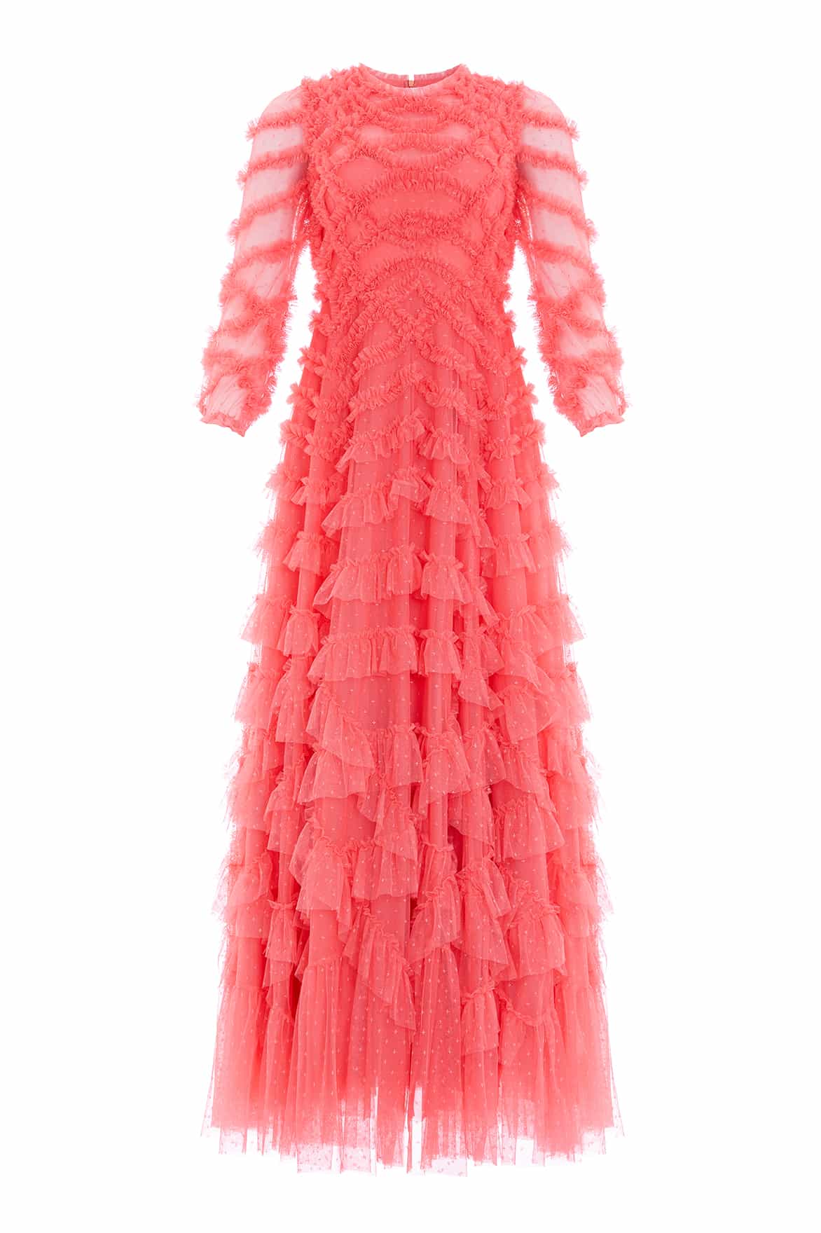 Needle and Thread Lana Round Neck Gown