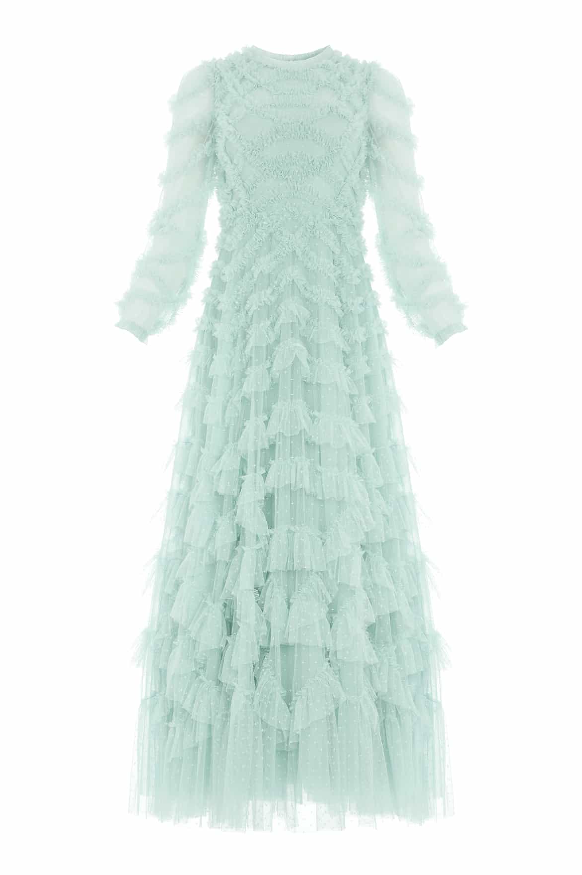 Needle and Thread Lana Round Neck Gown