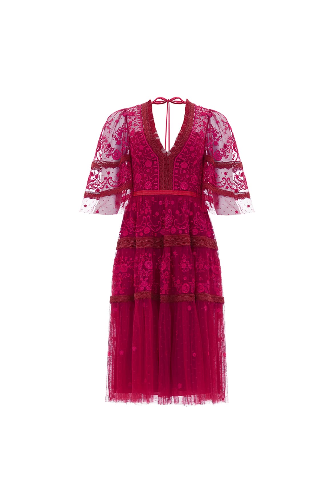 Needle and Thread Lottie Lace Midi Dress