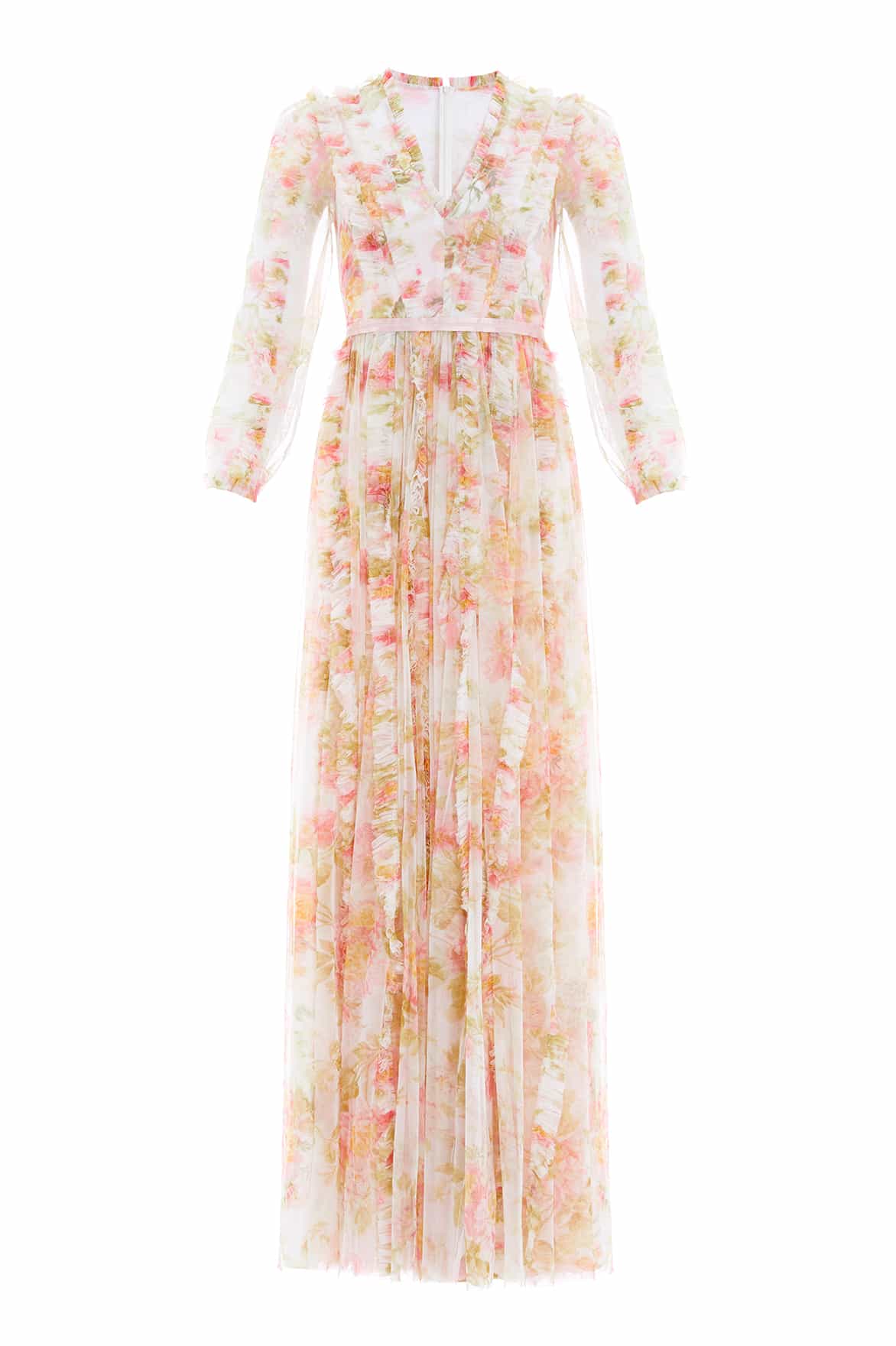 Needle and Thread Peony Promise V-Neck Gown