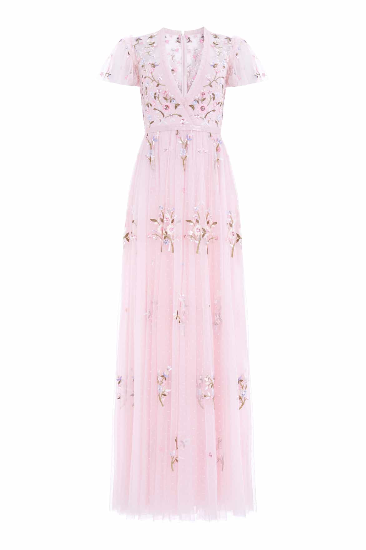 Needle and Thread Petunia Cap Sleeve Gown