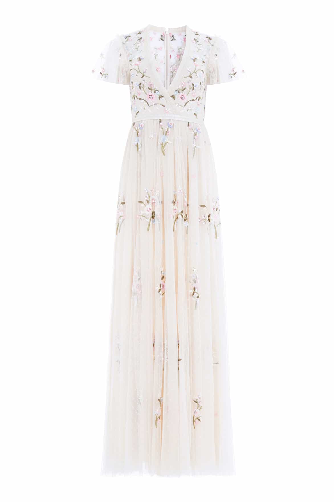 Needle and Thread Petunia Cap Sleeve Gown