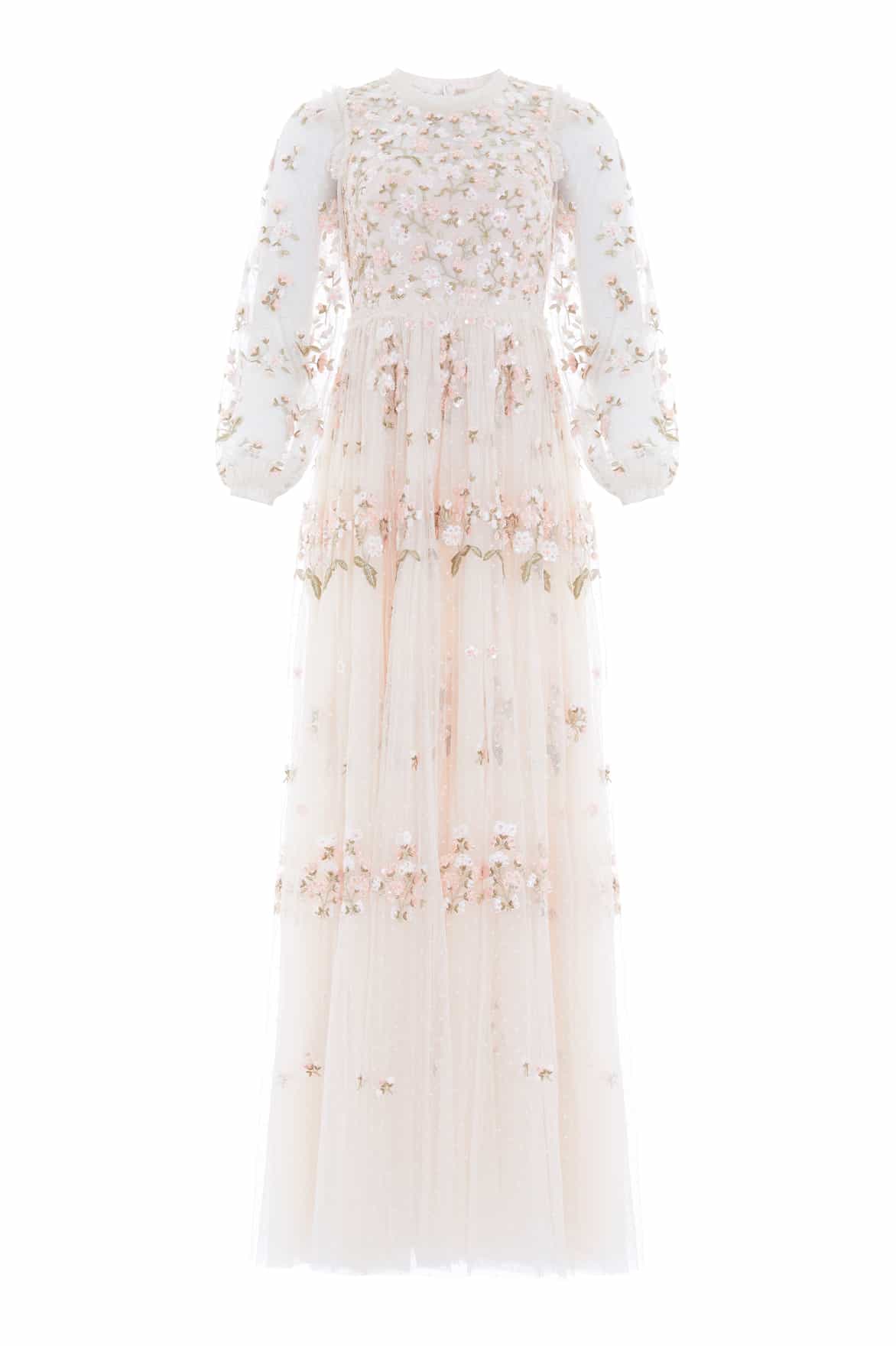 Needle and Thread Posy Round Neck Gown