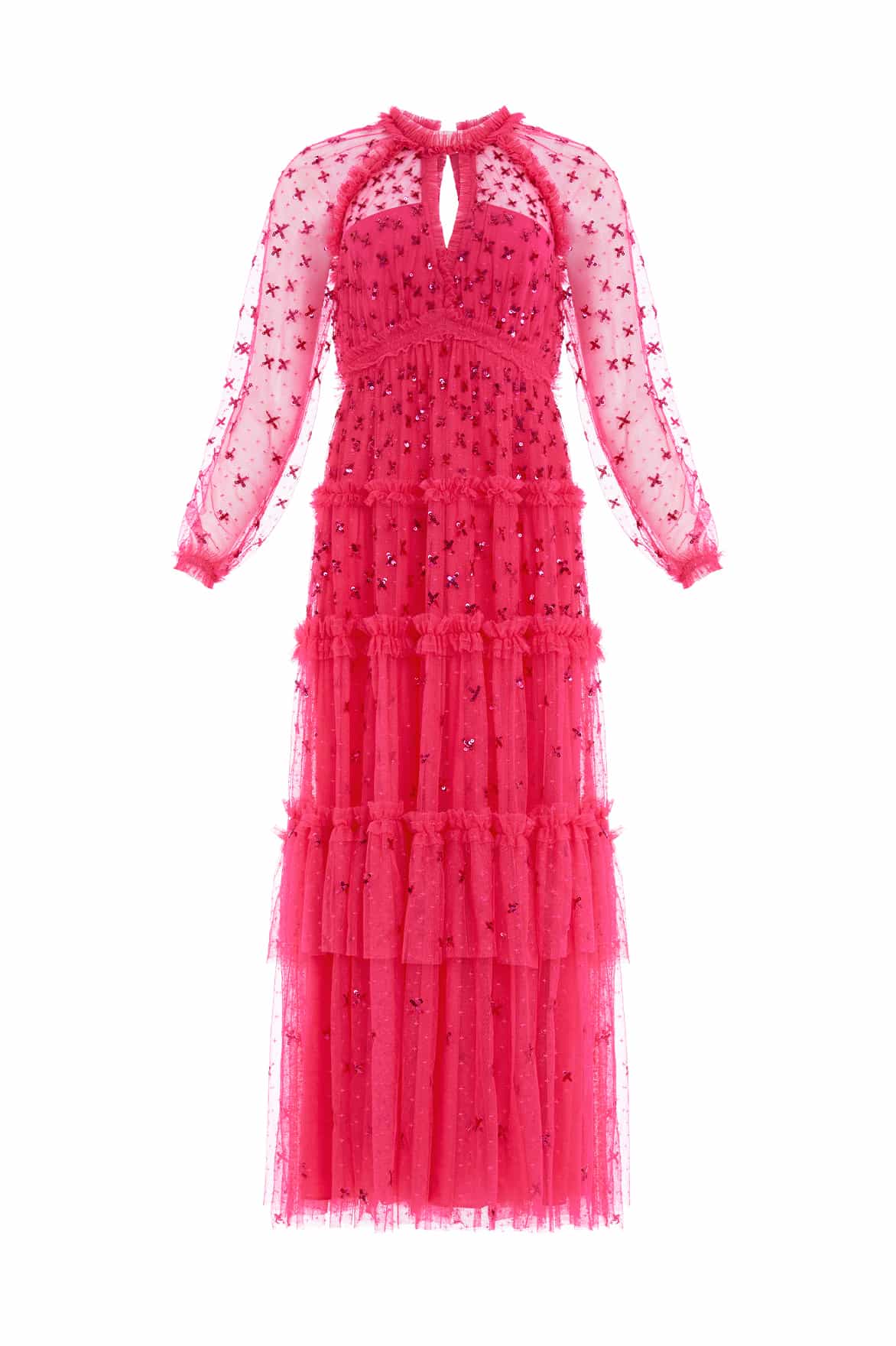 Needle and Thread Sequin Kisses Ankle Gown