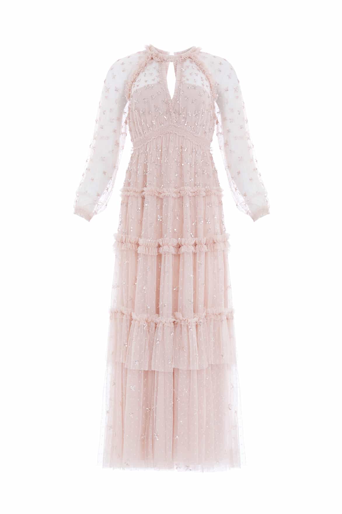 Needle and Thread Sequin Kisses Ankle Gown