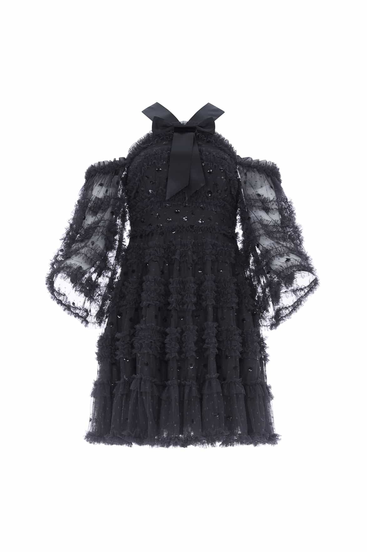 Needle and Thread Vivian Off Shoulder Micro Mini Dress