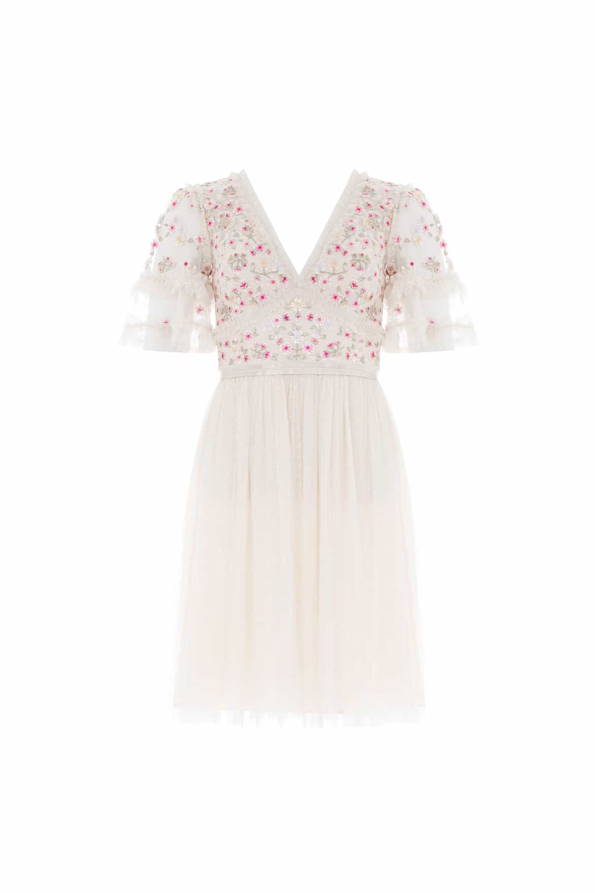 Needle and Thread Wildflower Ditsy Bodice Mini Dress