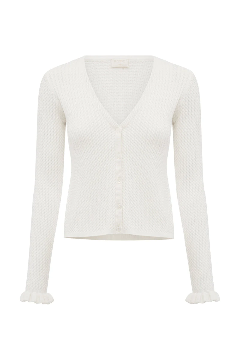 Posse-The-label-Iris-Cardigan-Bone Posse The label Clothing