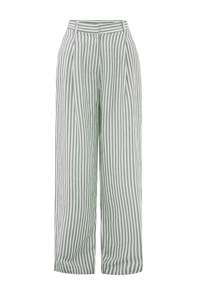 Posse The label Lorenzo Pant – Seagrass Stripe