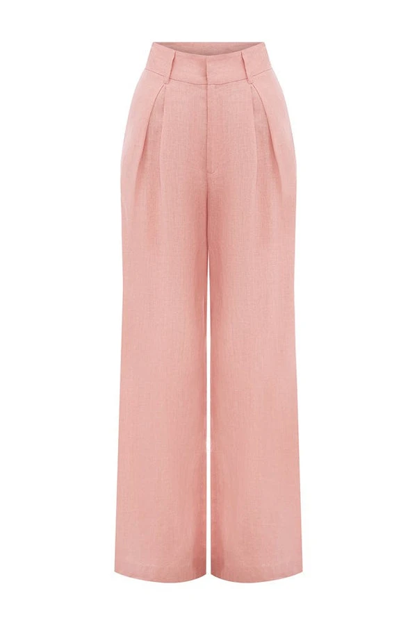 Posse-The-label-Presley-Trouser-Pink-Salt Posse The label Clothing