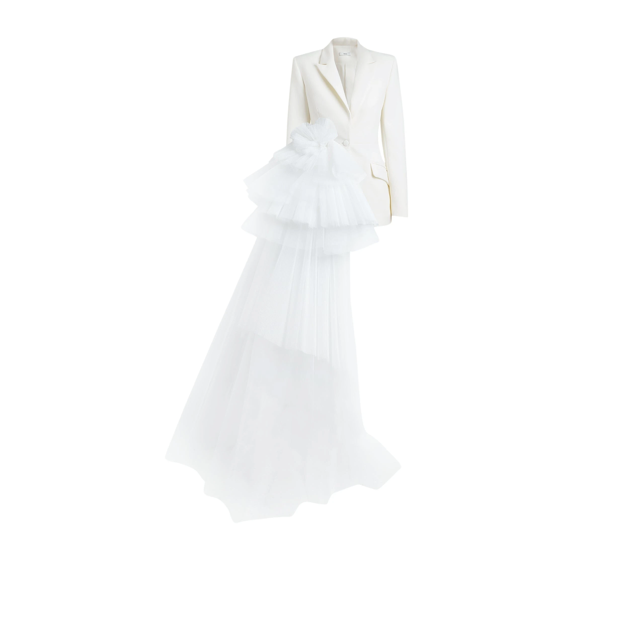 Safiyaa-Alexandre-Ivory-Jacket69308_nobg Alexandre Ivory Jacket - Image 1