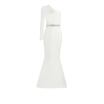 Aria Ivory Long Dress