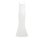 Brooke Ivory Long Dress