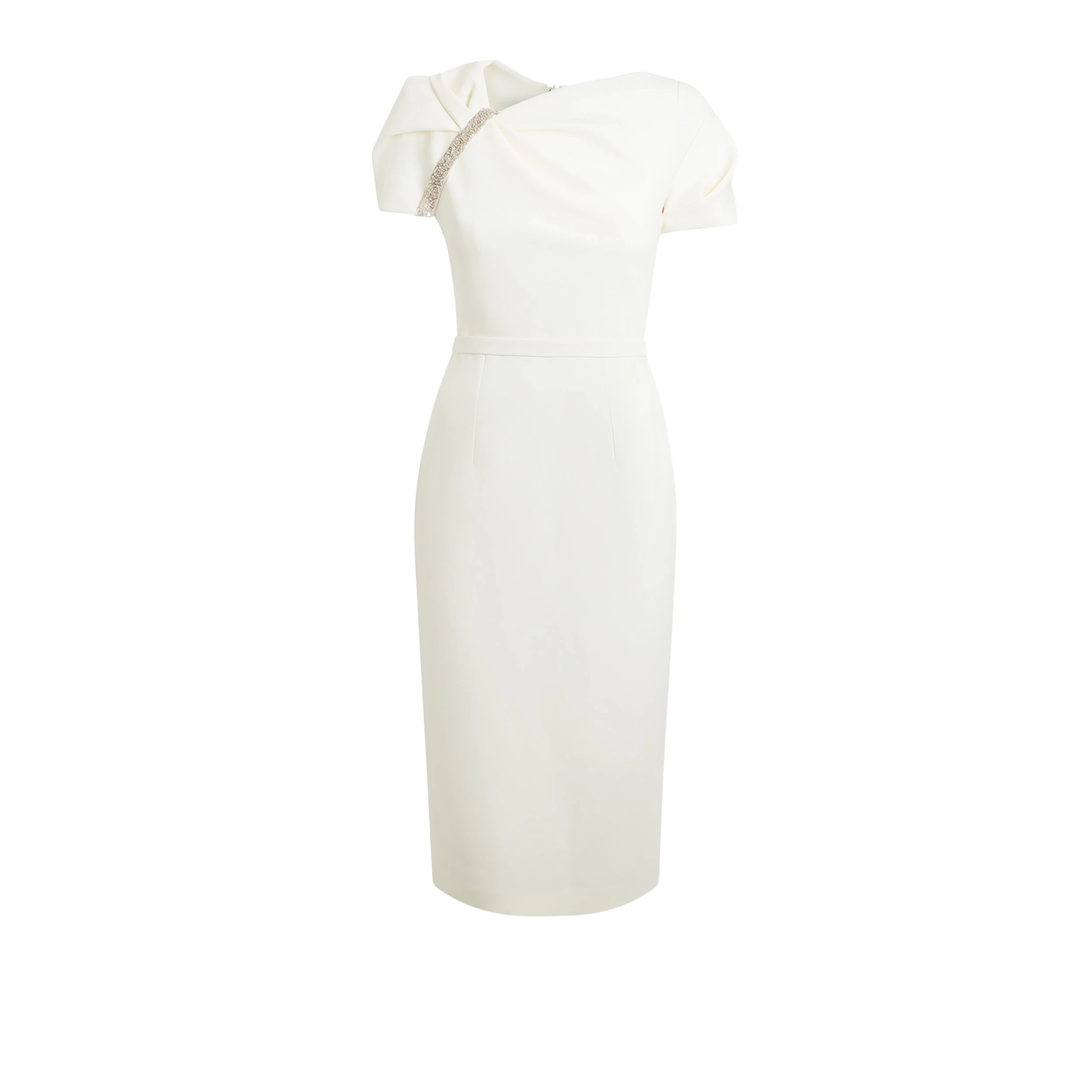 Safiyaa-Callina-Ivory-Embroidered-Midi-Skirt77838_nobg Callina Ivory Embroidered Midi Skirt - Image 1