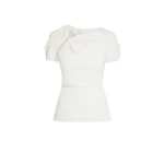 Cassiopeia Ivory Embroidered Top