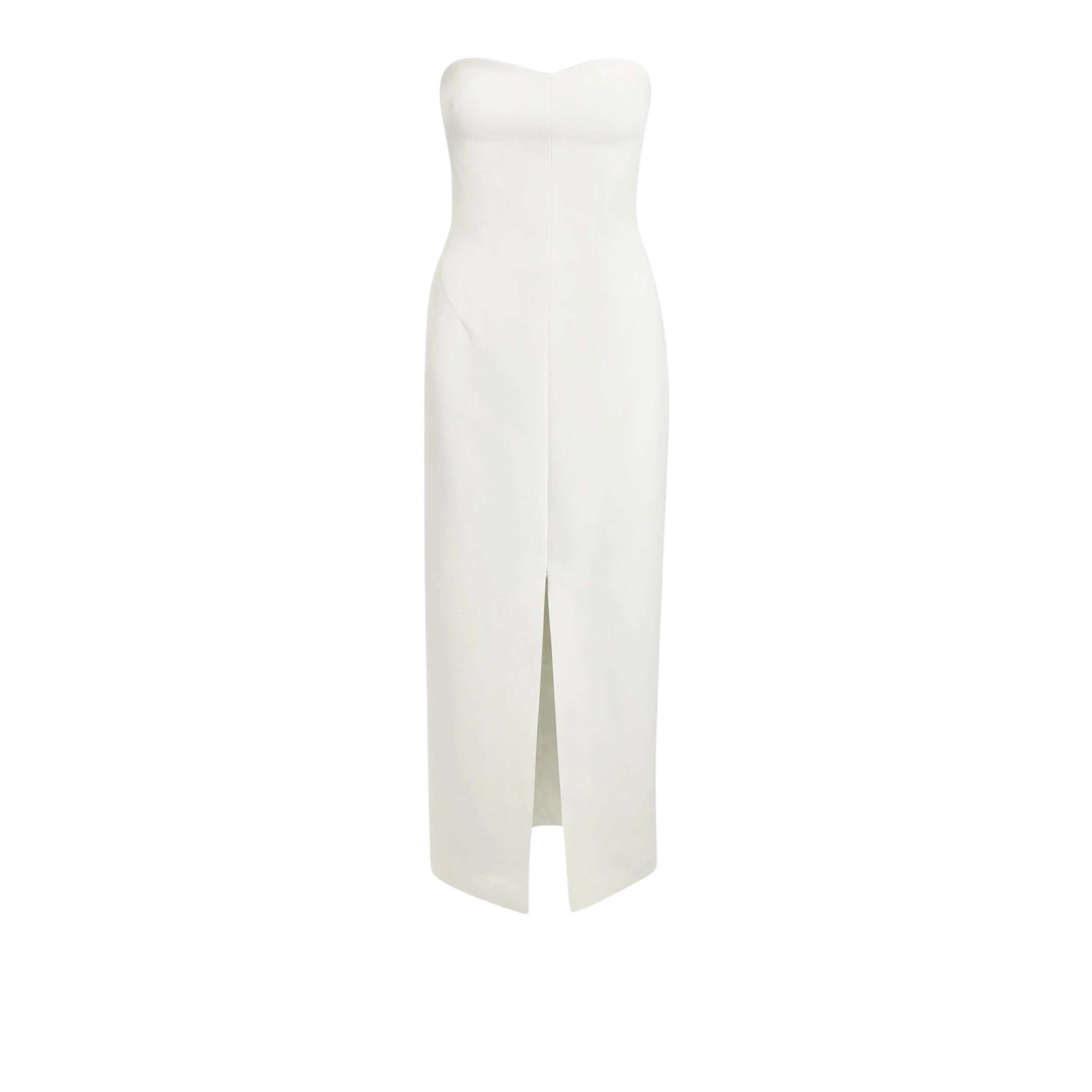 Safiyaa-Peggie-Ivory-Midi-Dress21537_nobg Peggie Ivory Midi Dress - Image 1
