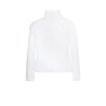 Trace Ivory Pintucked Tulle Top