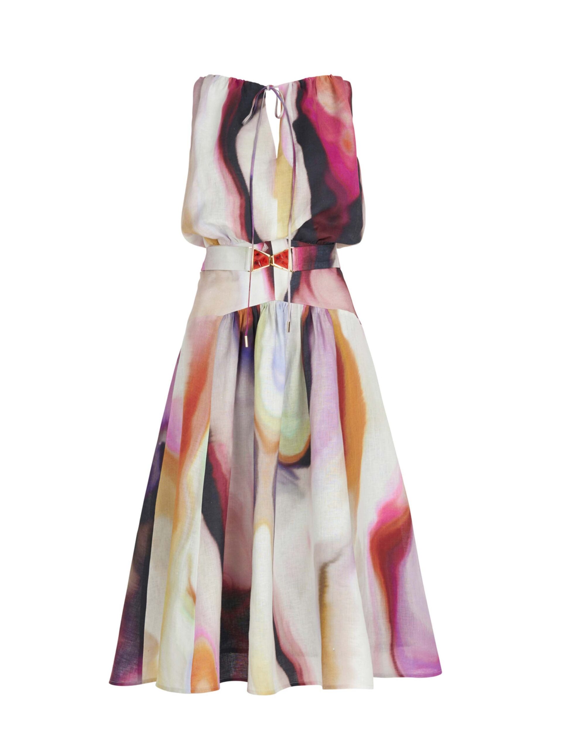 Silvia Tcherassi Berta Dress iridescent Marble