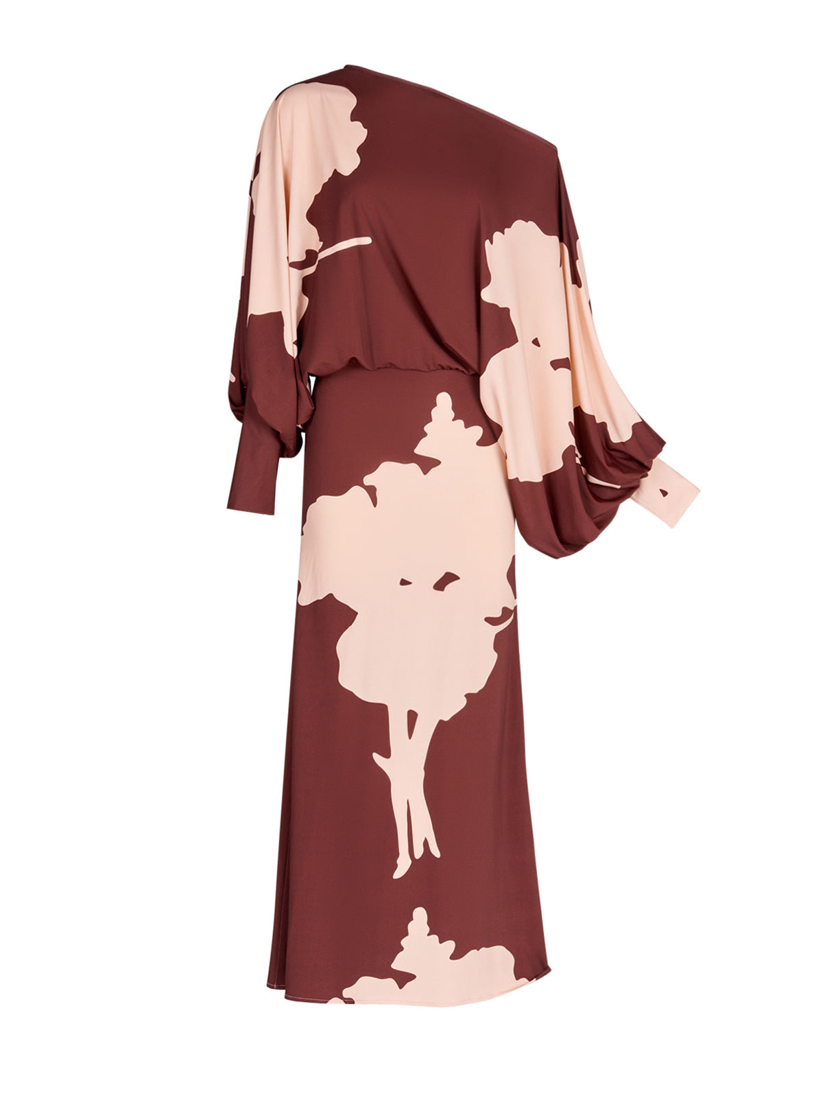 Silvia Tcherassi Calta Dress Cacao Floral