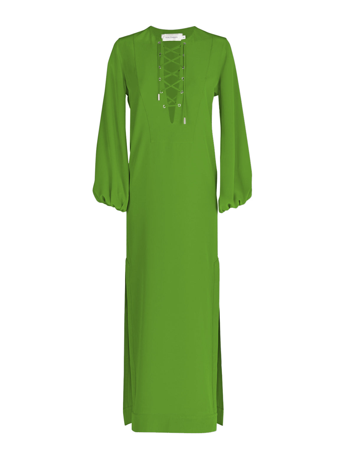 Silvia Tcherassi Isernia Tunic Lime