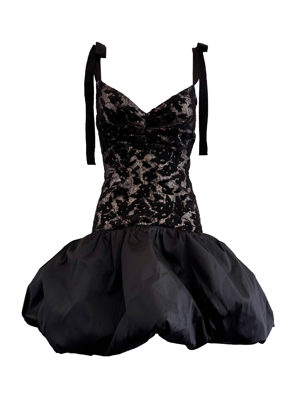 Silvia Tcherassi Marguerite Dress Black
