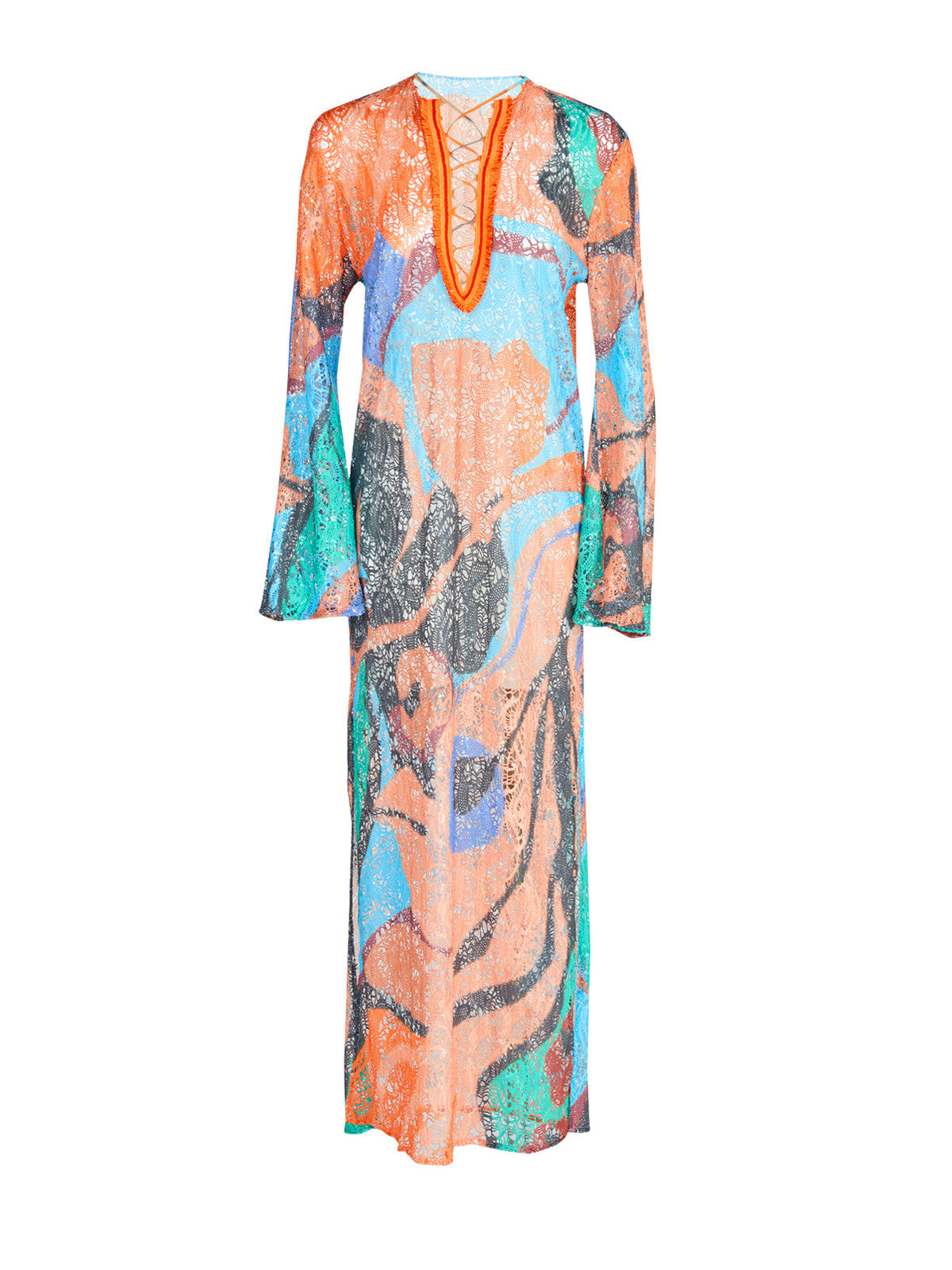 Silvia Tcherassi Mayfair Tunic Pastel Multi Swirls