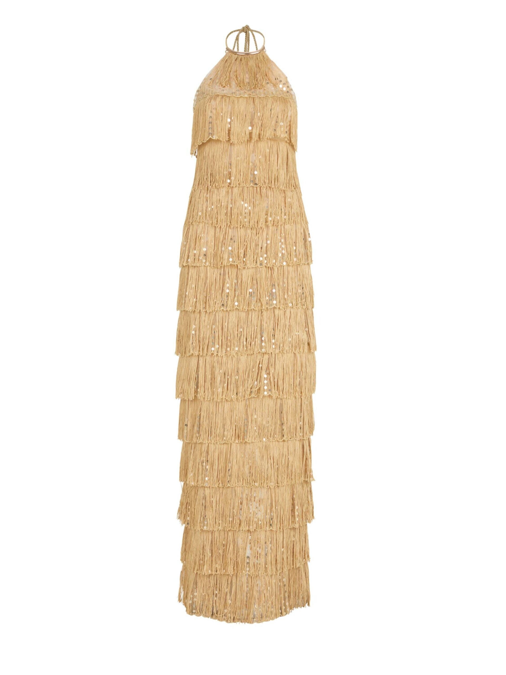 Silvia Tcherassi Oriana Dress Gold