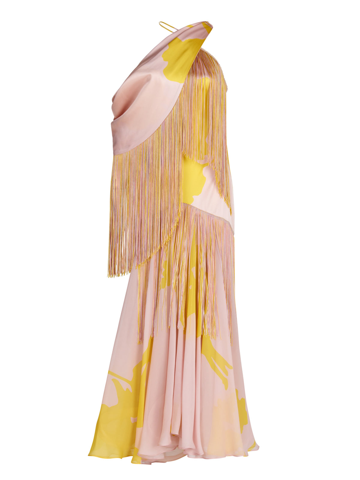 Silvia Tcherassi Parma Dress Yellow Nude Floral