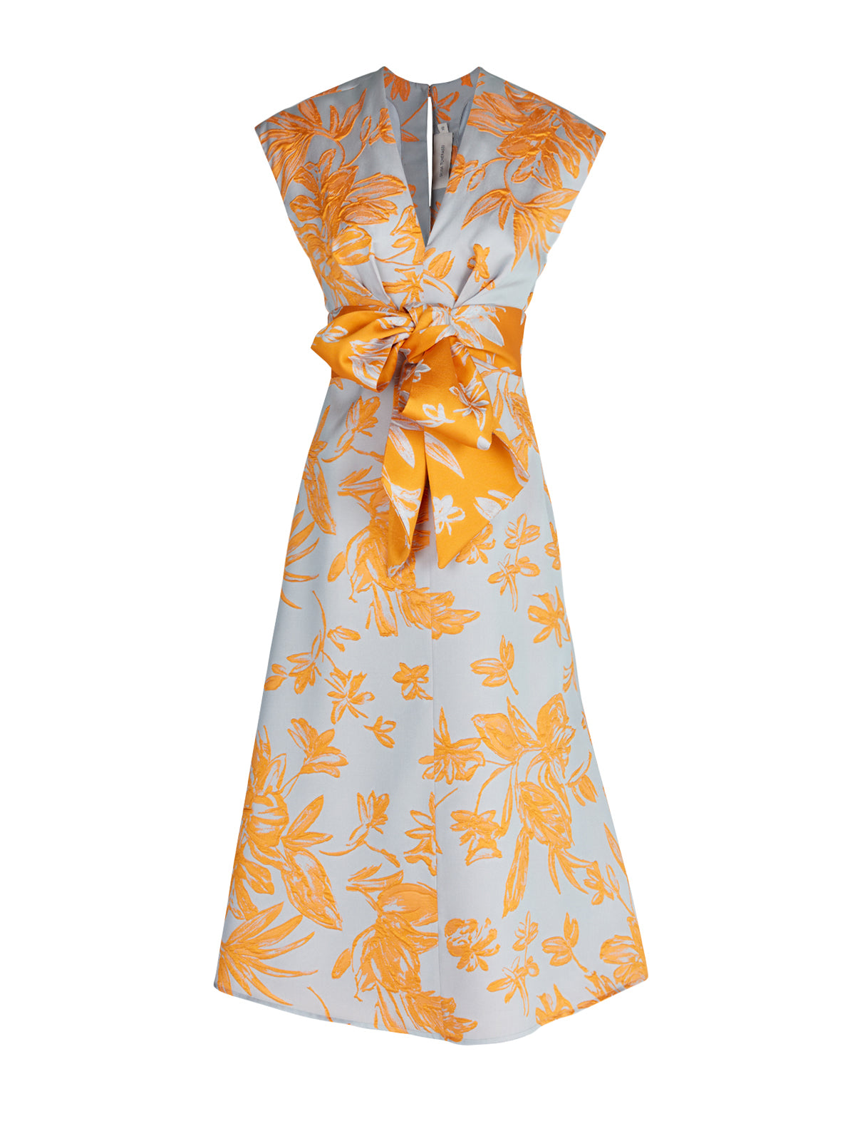Silvia Tcherassi Toledo Dress Apricot Silver
