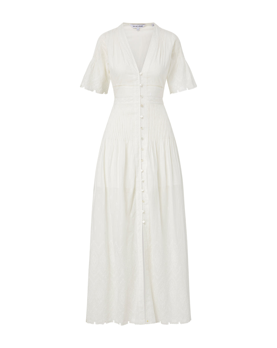 Veronica Beard Arushi Eyelet Dress