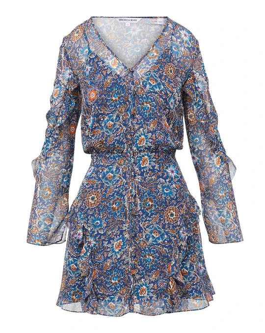 Veronica Beard Camden Floral Dress Veronica Beard Dresses