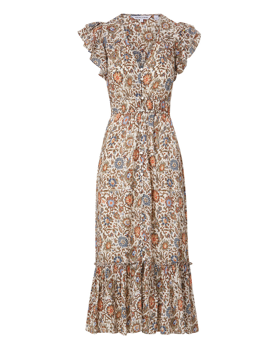 Veronica Beard Dolci Floral Dress