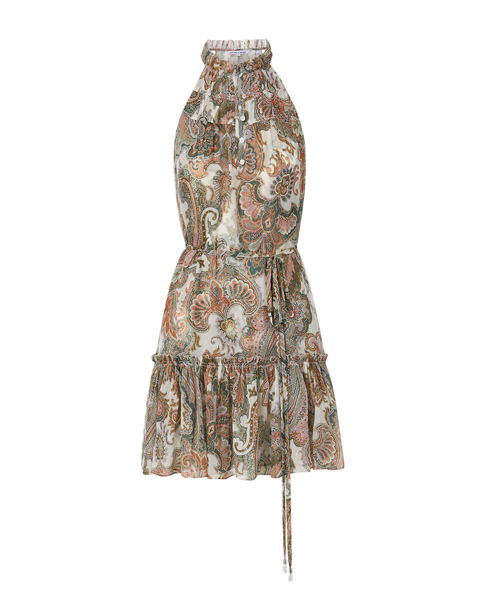 Veronica Beard Dria Silk-Georgette Dress