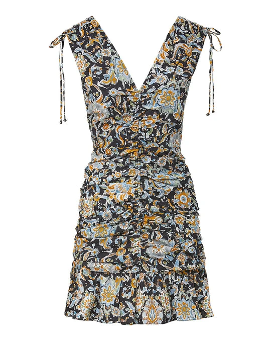 Veronica Beard Jackson Paisley-Print Dress Veronica Beard Dresses