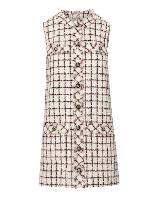 Veronica Beard Laurel Graphic Tweed Dress Veronica Beard Dresses