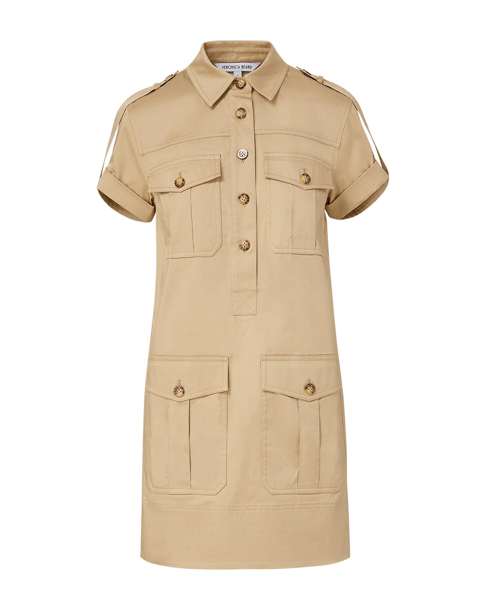 Veronica Beard Lucca Cargo Shirtdress Veronica Beard Dresses