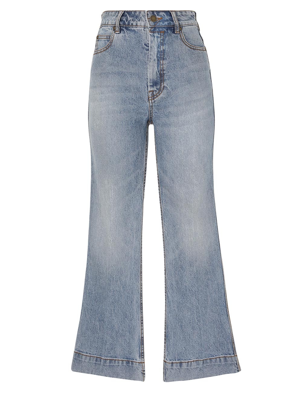 Zimmermann Cropped Flare Jean