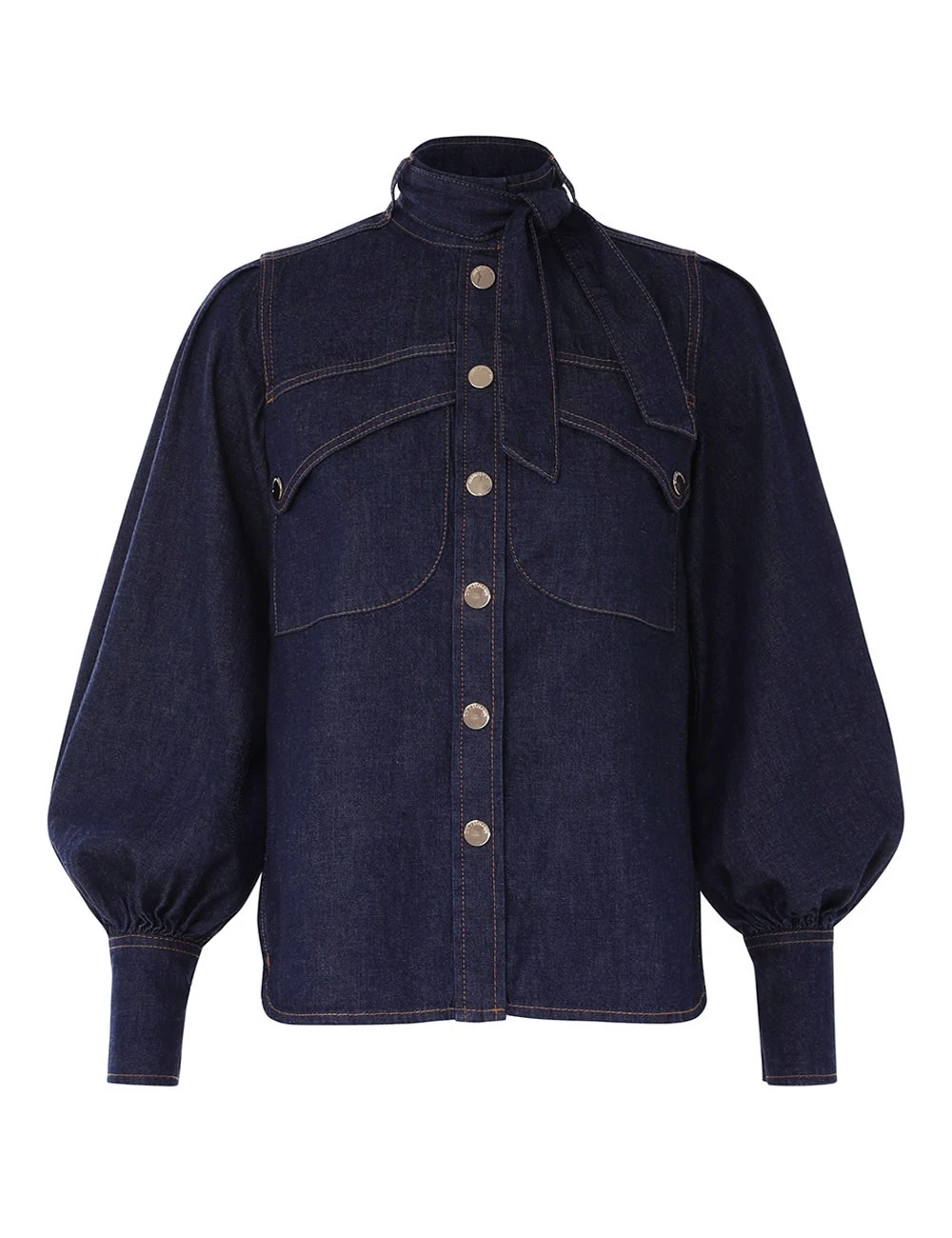 Zimmermann Denim Pocket Shirt Zimmermann dress