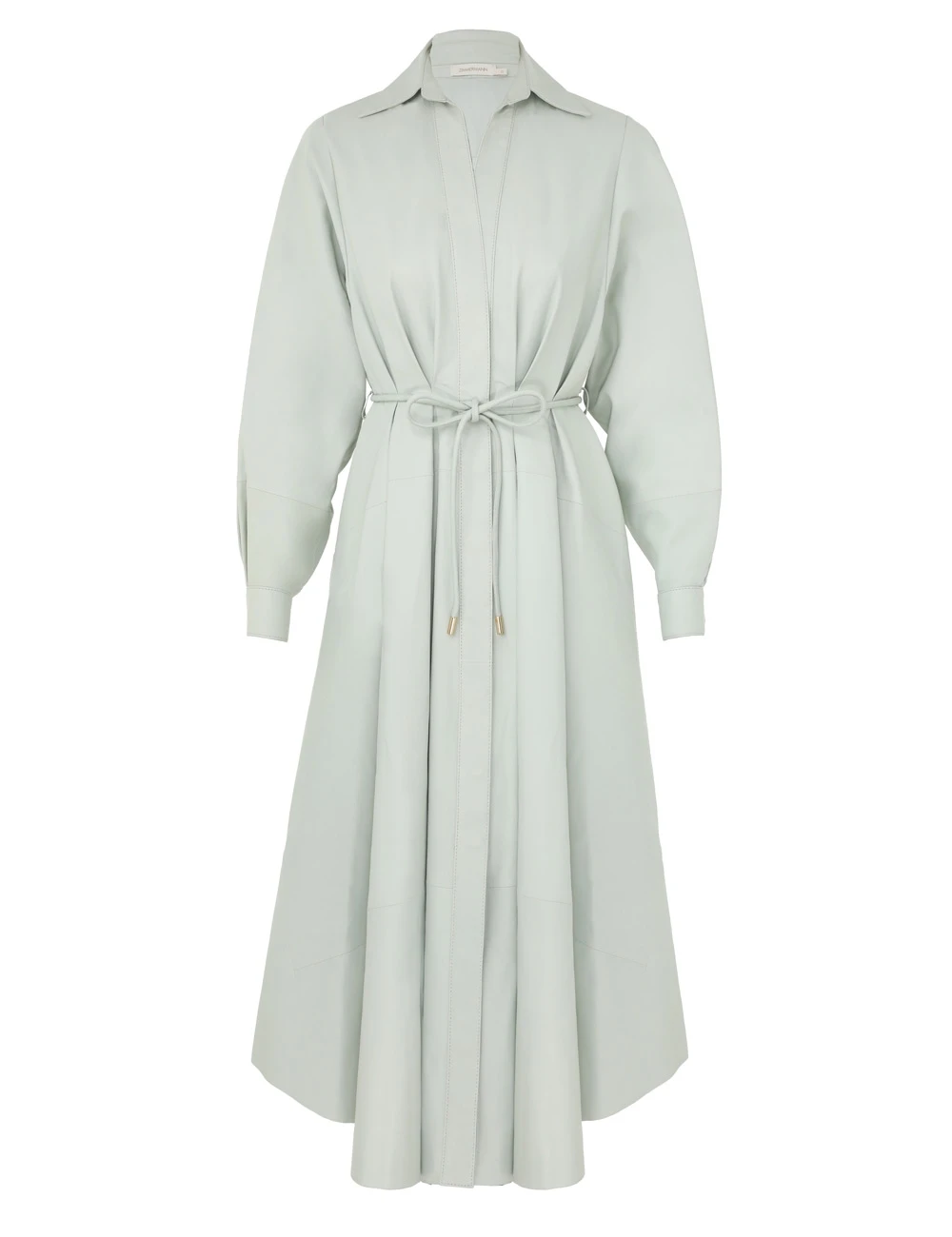 Zimmermann Natura Leather Tuck Dress Zimmermann dress