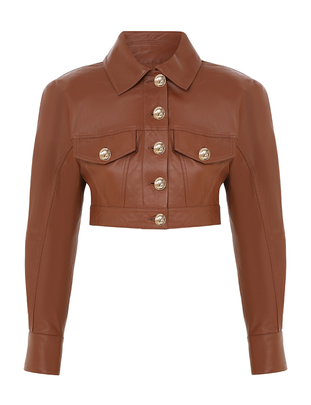 Zimmermann Tranquillity Leather Jacket