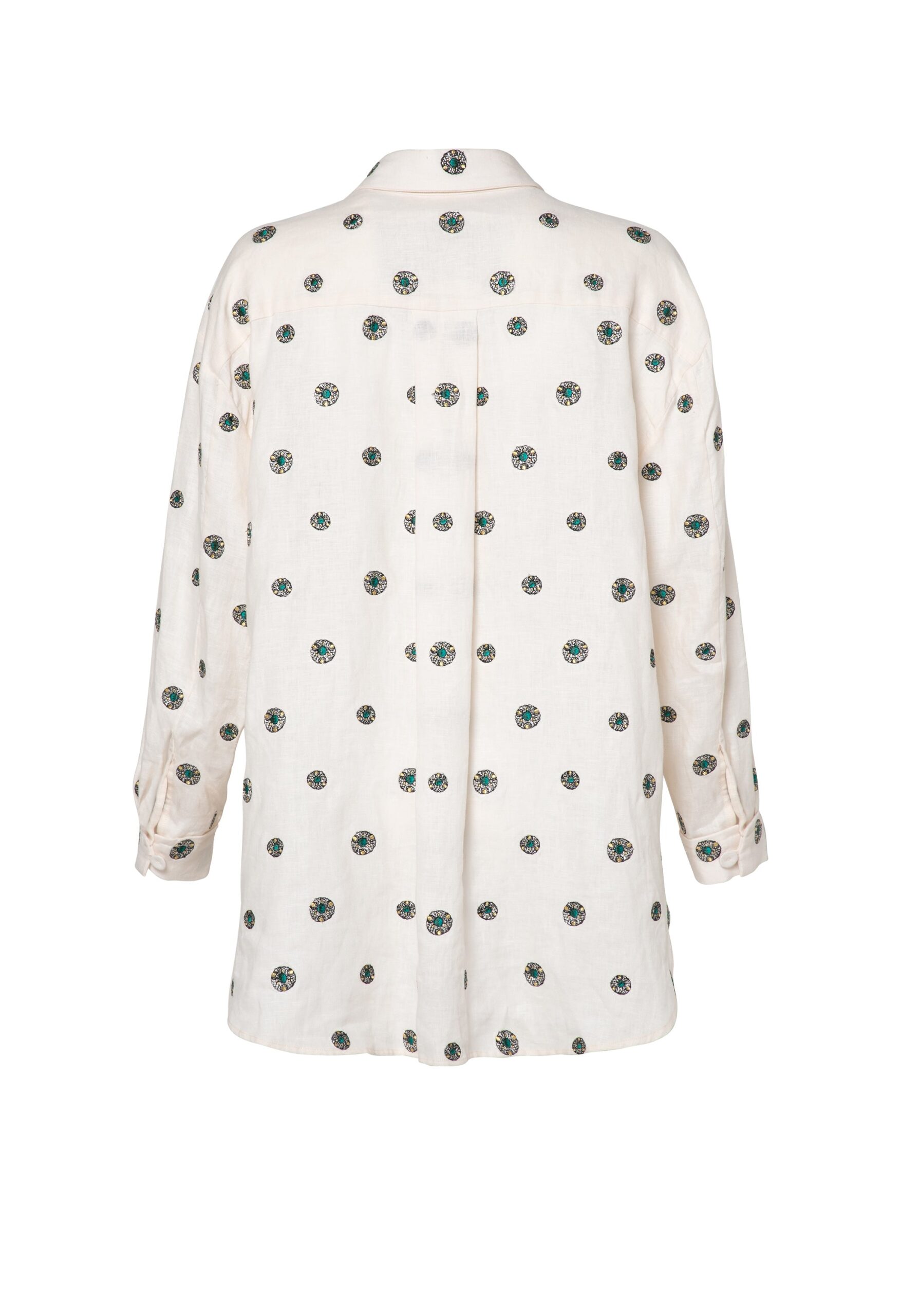 Agua By Agua Bendita Cecilia Alhaja Embroidered Shirt